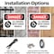 Signmission All Drivers Must Chock Wheels Danger Sign, Plastic, 10in W x 7in L, 2PK OS-2PACK-DS-P-710-L-1025 - alternate 5